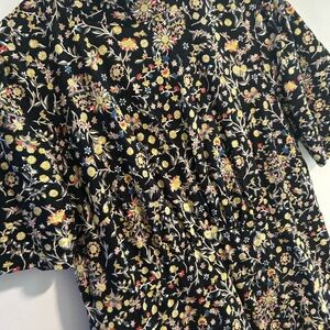 Black Floral Boden Spring Dress